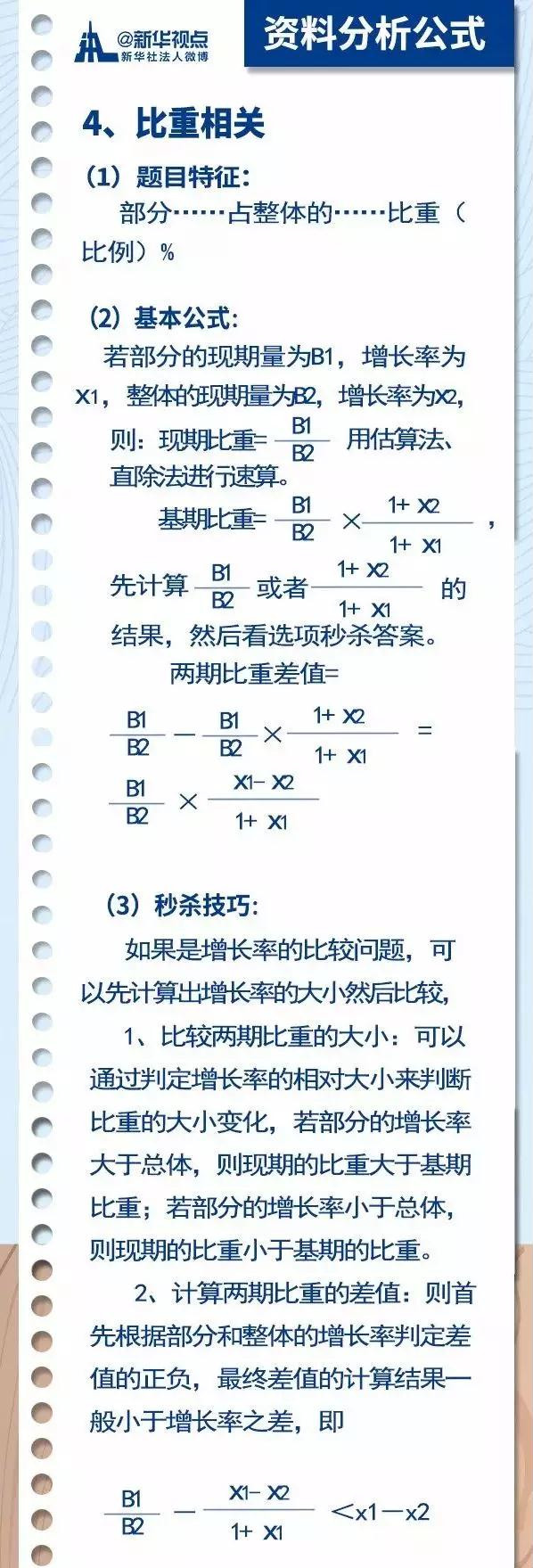 2020國(guó)考行測(cè)常用公式匯總，背完答題省時(shí)省力